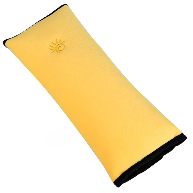 Yellow pillow 1 шт., автомобильный безопасный регулятор ремня безопасности, автомобильная регулировка ремня безопасности, треугольное устройство для защиты детей, детская безопасность для детей - Название цвета: Yellow pillow