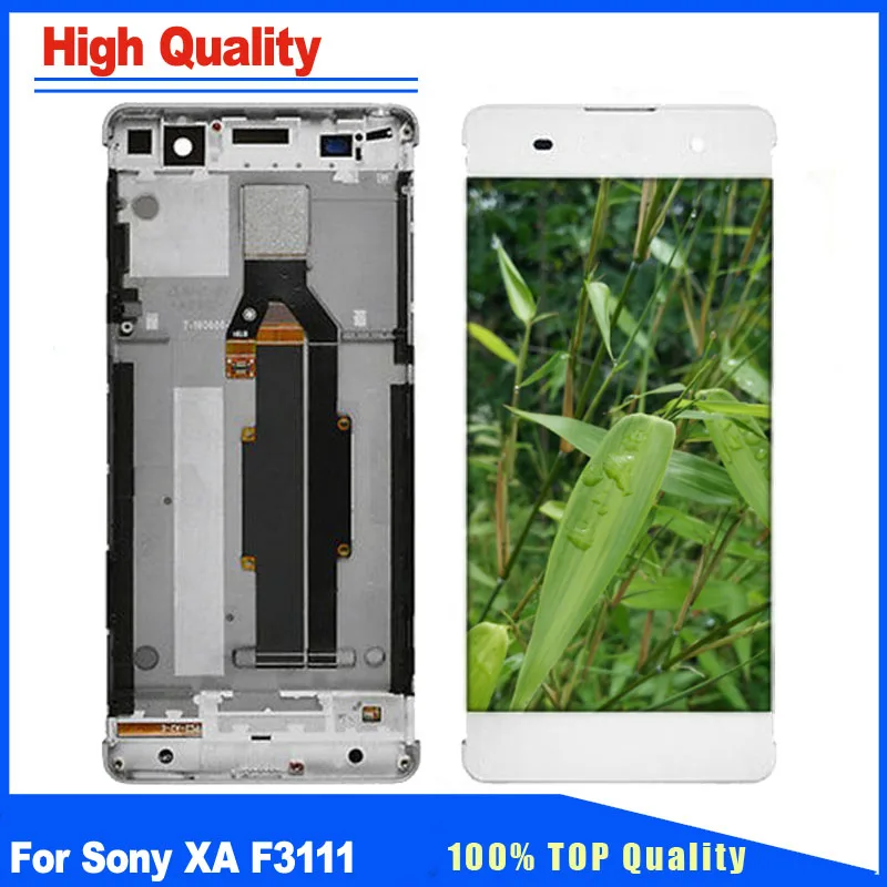 100% Тесты для Sony Xperia XA F3115 F3111 F3316 ЖК-дисплей Дисплей Сенсорный экран дигитайзер с