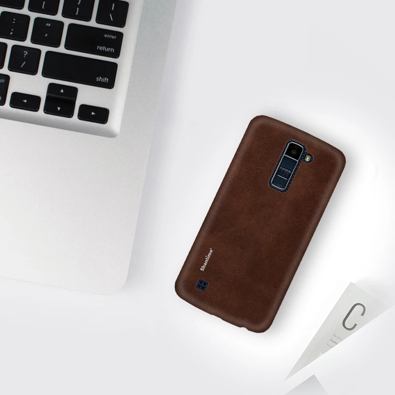 Роскошный Винтажный чехол из искусственной кожи чехол для LG K10, чехол для телефона для LG K10, чехол в деловом стиле