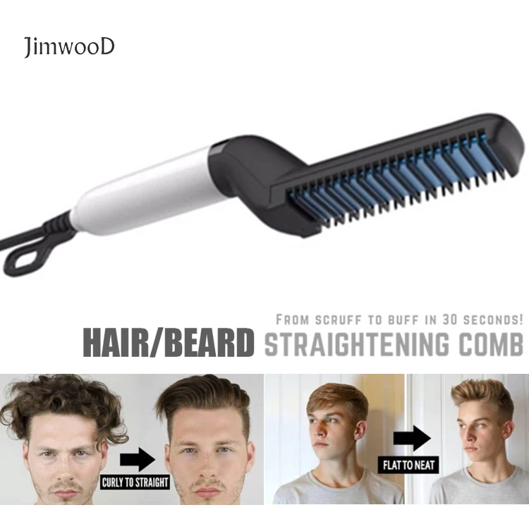 1 шт. стайлер для волос мужчин профессиональная расческа щипцы завивки