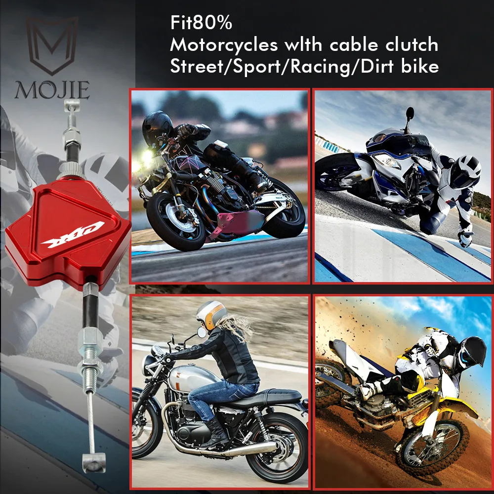 Рычаг сцепления для мотоцикла с ЧПУ легко тянется кабель Honda CBR250R CBR954RR CBR929RR CBR900RR