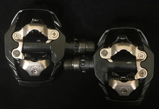 black Shimano педали MTB PD-M530 Черный Горный велосипед XC Clipless велосипед SPD велосипедные педали Inc бутсы PD M530 для езды на велосипеде - Цвет: black