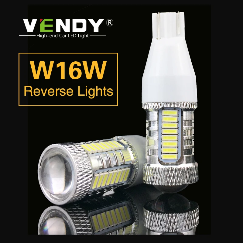 

2x T15 W16W 921 Reverse Lights Car LED Backup Lights Auto Lamps Bulbs For VW Lexus Kia Honda Mitsubishi Toyota Mazda Infiniti