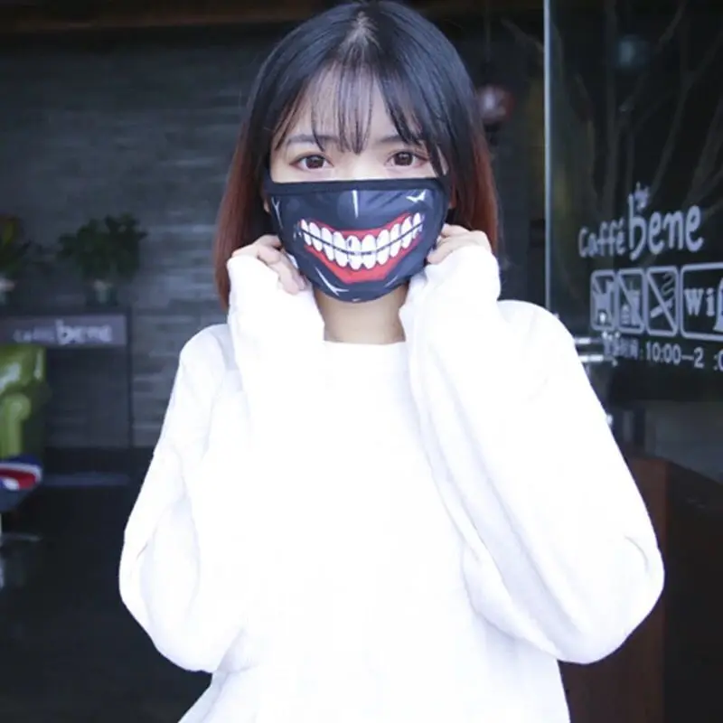 200 шт./лот 2018 Новое поступление Токийский Гуль 2 Kaneki Ken маска из хлопка крутая