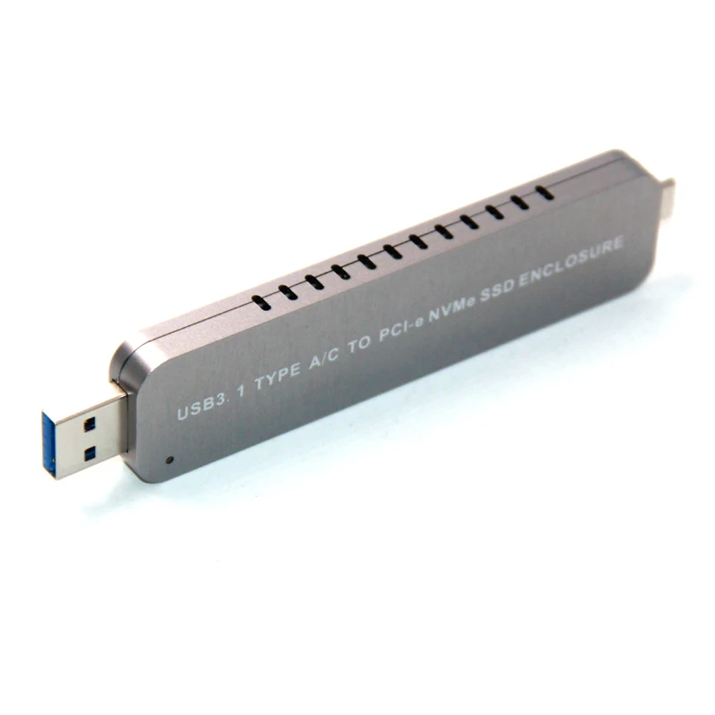 Чехол для жесткого диска NVME SSD чехол USB C и TYPE-A PCI-E M.2 Disk HDD адаптер 2242/2260/2280 |