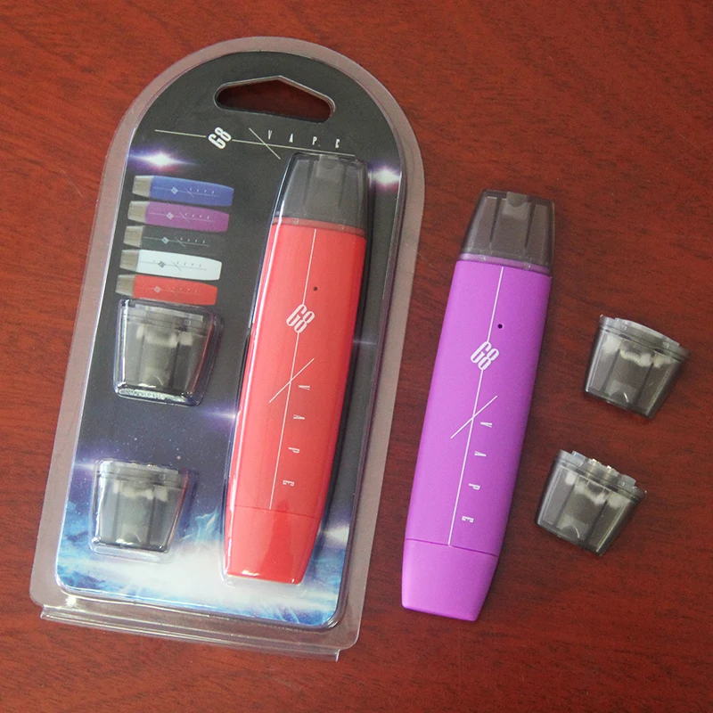 Kingfish мини электронная сигарета G8 VAPE POD mod System многоразовый вейп 300 мАч 1 мл большой