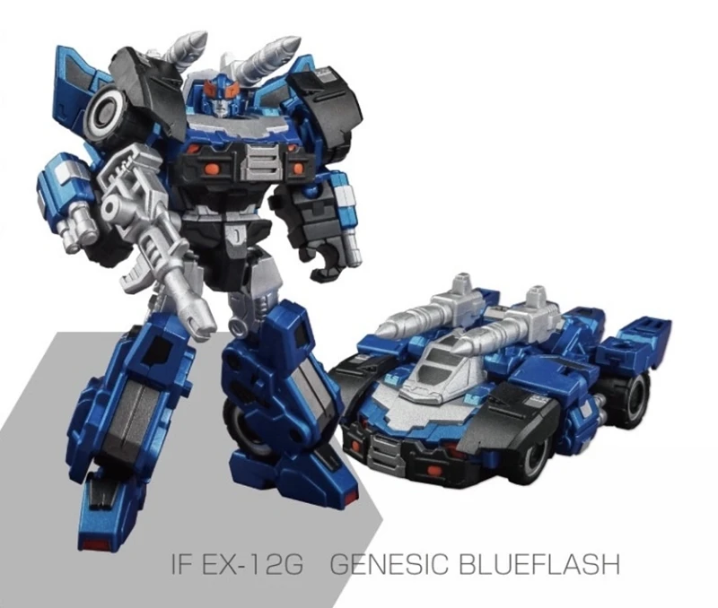 Фабрика трансформер синий дракон Diya клон цвета если EX 12G Blu Ray Flash Genesic Blueflash ПВХ