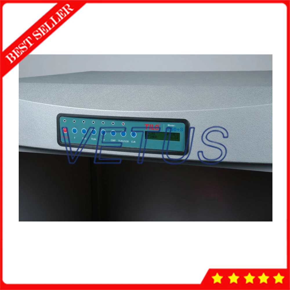 Шкаф для оценки цвета P60 + S с 6 источниками светильник D65 TL84 F UV CWF TL83|Колориметры| |