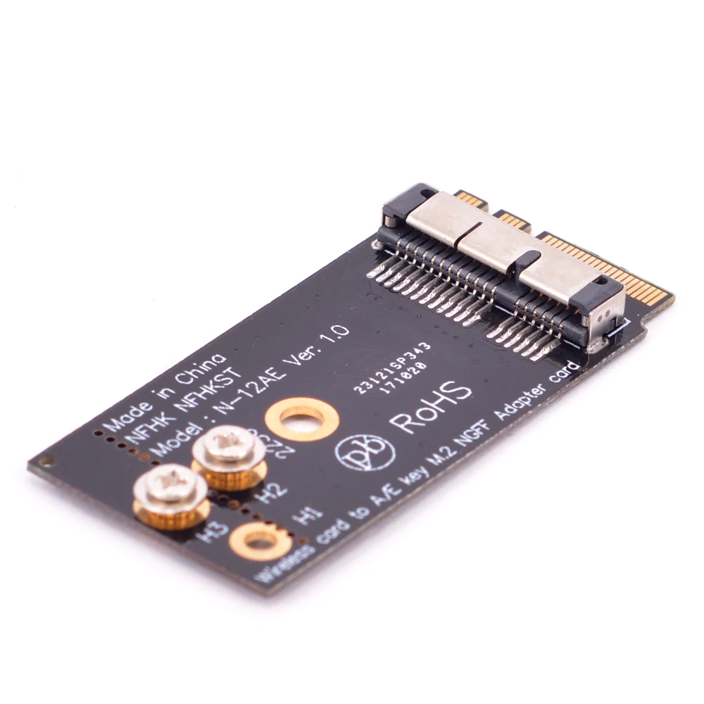 Беспроводная сетевая карта NGFF A + E Key адаптер для Macbook bcm9360cd/BCM94331CD модуль Mac OS и