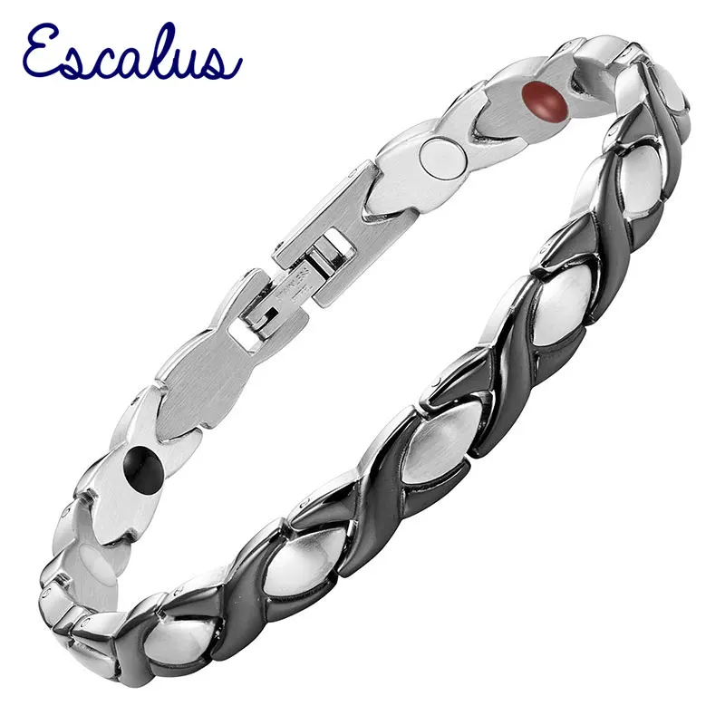 Женский браслет Escalus магнитный из нержавеющей стали 4 в 1|women bracelet|bracelet ladystainless steel
