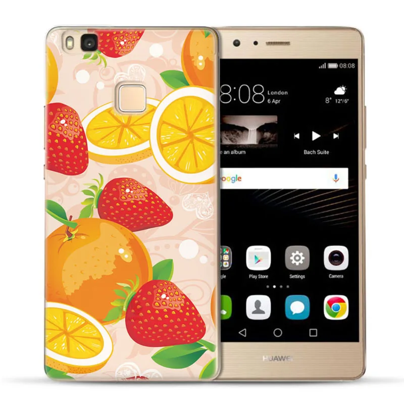 MLCRIYG мягкий чехол для телефона Huawei P9 Lite/P8 Lite/P10 Lite красочный из ТПУ с принтом