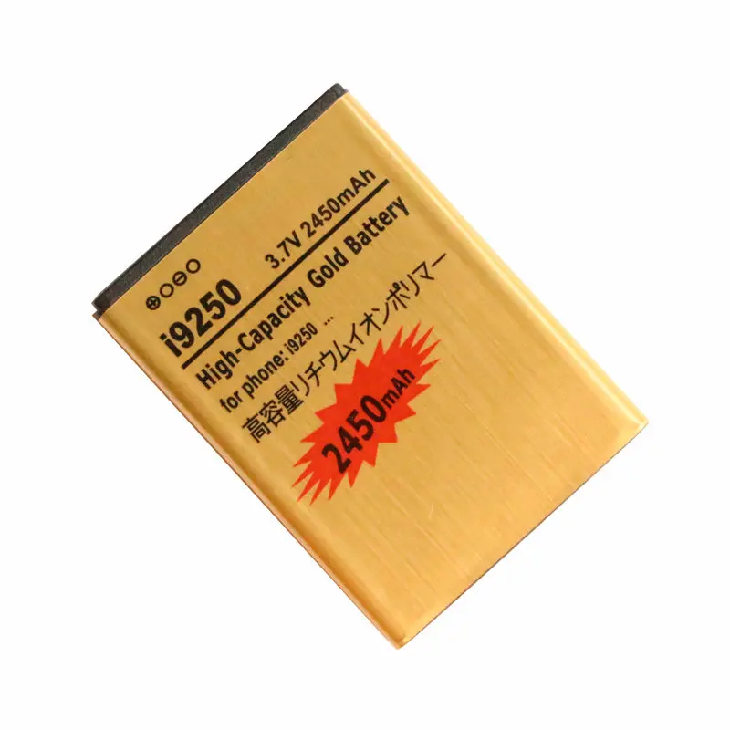 Ciszean 10 шт./лот 2450 мА/ч EB-L1F2HVU EBL1F2HVU EB L1F2HVU золото запасная батарея для Samsung Galaxy Nexus