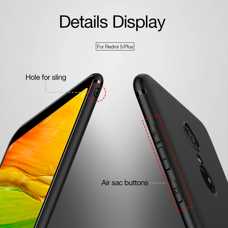 Оригинальный чехол CAFELE для Xiaomi Redmi 5 7 дюйма чехлы карамельных цветов ультратонкий