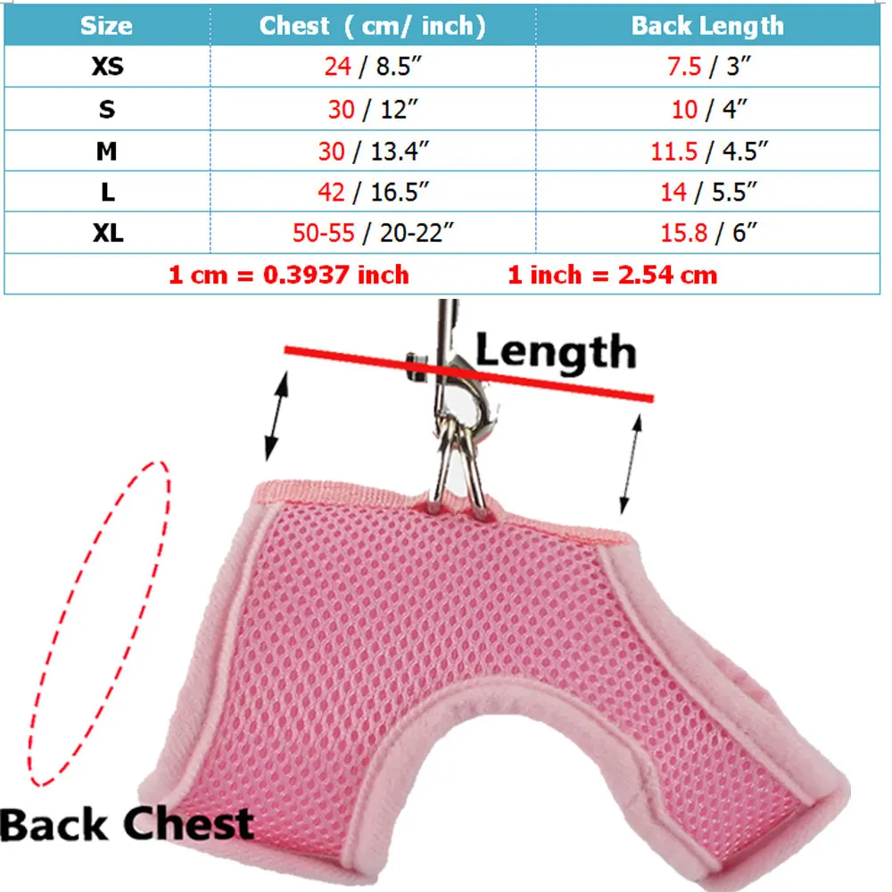 Поводок для собак маленьких больших средних регулируемый поводок Жилет кошек