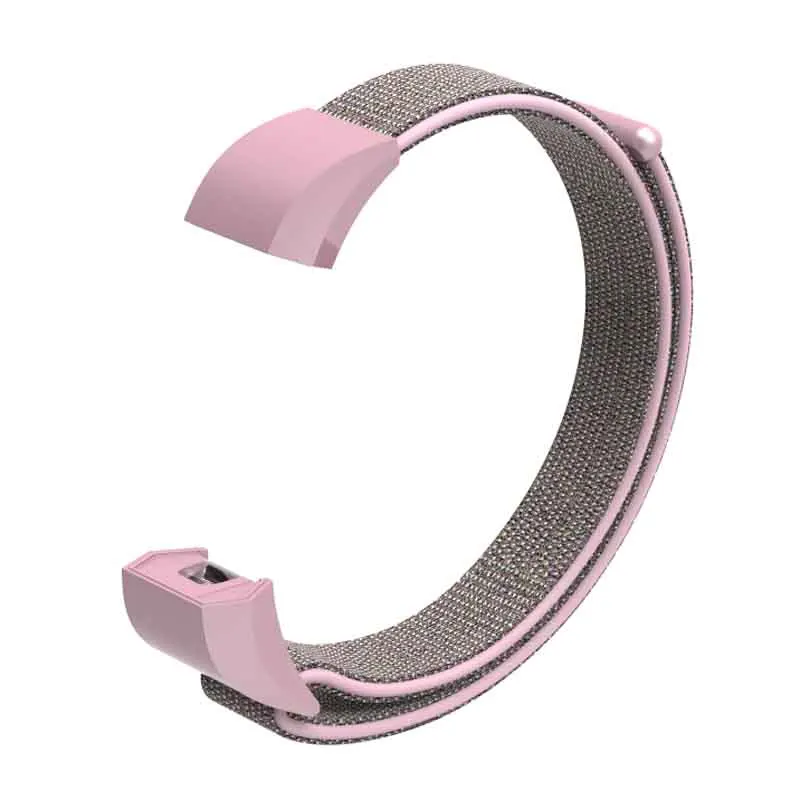 Pink Нейлоновый Ремешок Для Fitbit Alta HR, умный фитнес-браслет, спортивные часы, браслет, сменный ремешок, аксессуары - Цвет: Pink
