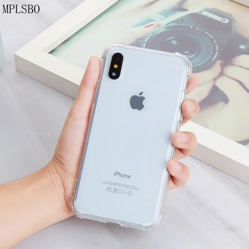 Противоударный чехол с подушкой безопасности 10 шт./лот для телефона iPhone 6 6S 7 8