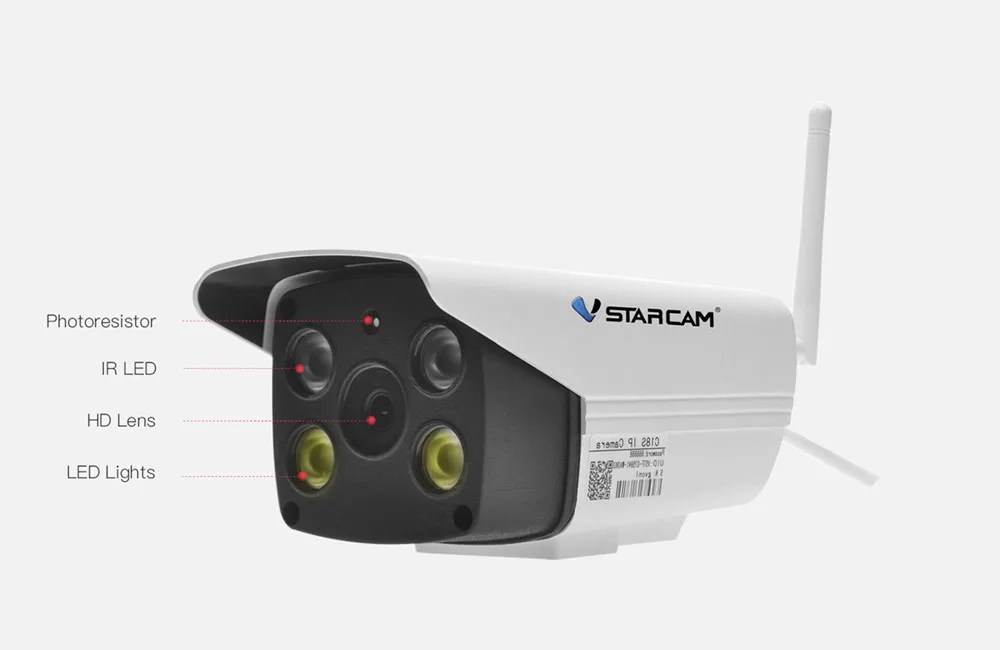 IP камера Vstarcam Wi Fi 1080P водостойкая|Камеры видеонаблюдения| |