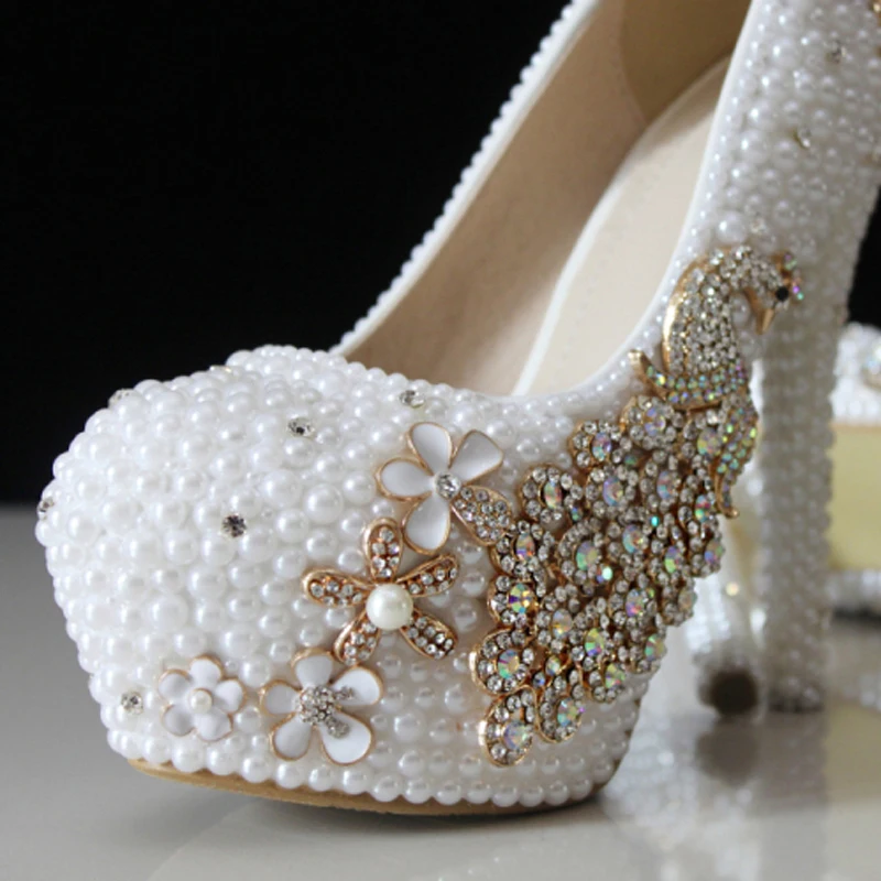 Модная свадебная обувь из натуральной кожи со стразами 2018 свадебные туфли на