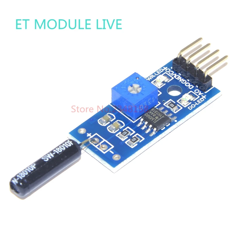 Модуль вибрационного датчика модуль переключателя сигнализации для arduino