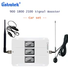Усилитель сигнала lintratek, трехдиапазонный, 2g, 3g, 4g, 900, 1800, 2100 МГц, для автомобиля, S40
