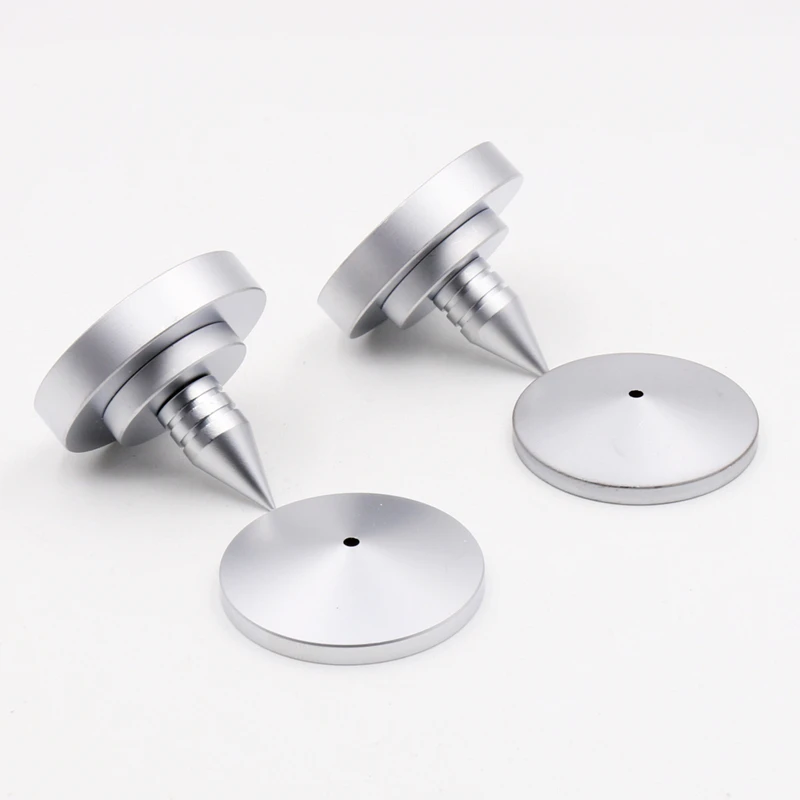 Hifi aduio 4 комплекта silverSpeaker Spike изоляция ног латунный конус поворотный усилитель Amp