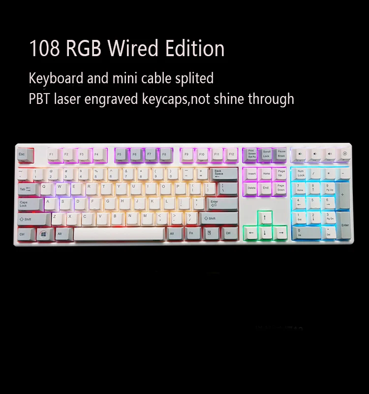 RGB Plum 66 75 84 87 108 Bluetooth 4 0 USB двойной режим 35g структура Realforce емкостная клавиатура