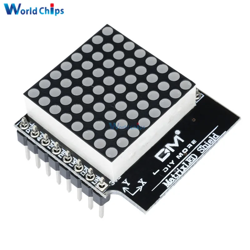 Светодиодный экран матрицы V1.0.0 для WEMOS D1 Mini модуль вывода цифрового сигнала 8х8