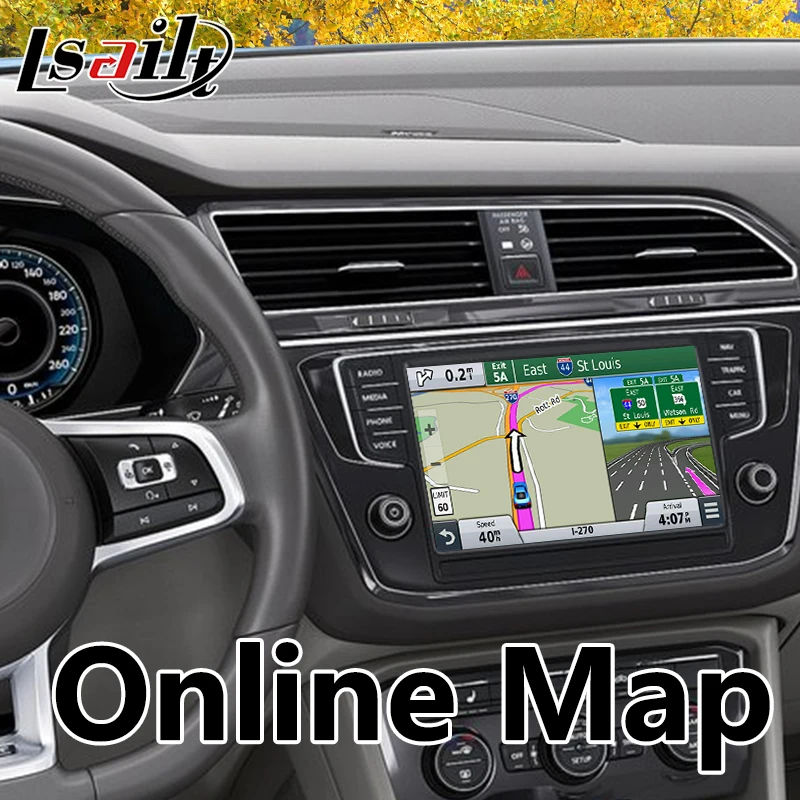 Android 7 1 Беспроводная carplay и GPS навигация для Volkswagen Tiguan Sharan Magton MIB MQB поддержка