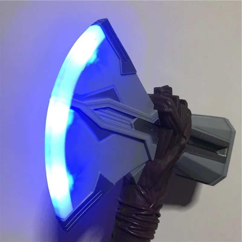Звуковая вспышка светильник Тор Топор молот Stormbreaker детские игрушки Косплей оружие фильм роль Тор громовой Молот гравитации индукции