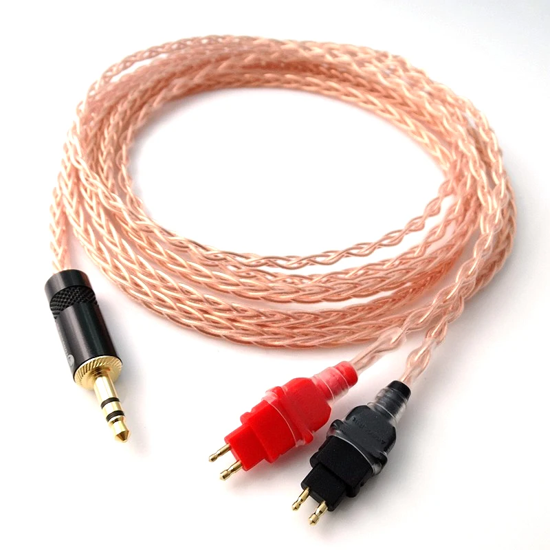 1 5 м/шт. 8-ядерный 5N PCOCC медный кабель для улучшенных наушников HD580 HD600 HD650 наушники |