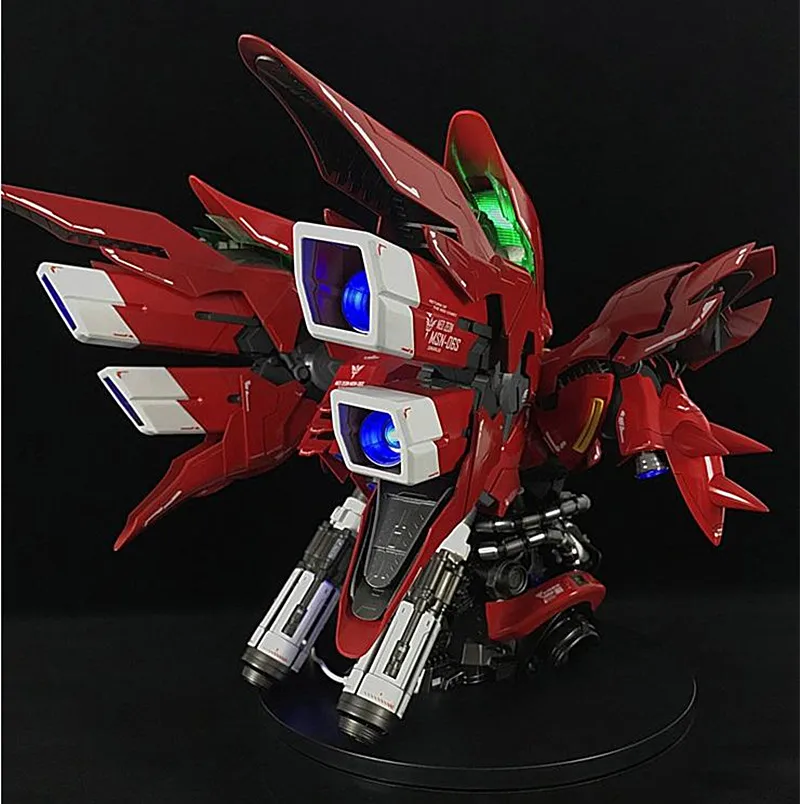 YH модель 1/35 Sinanju грудь головы Gundam Psycho frame новый светодиодный DY006|gundam head|gundam busthead 1/6 |