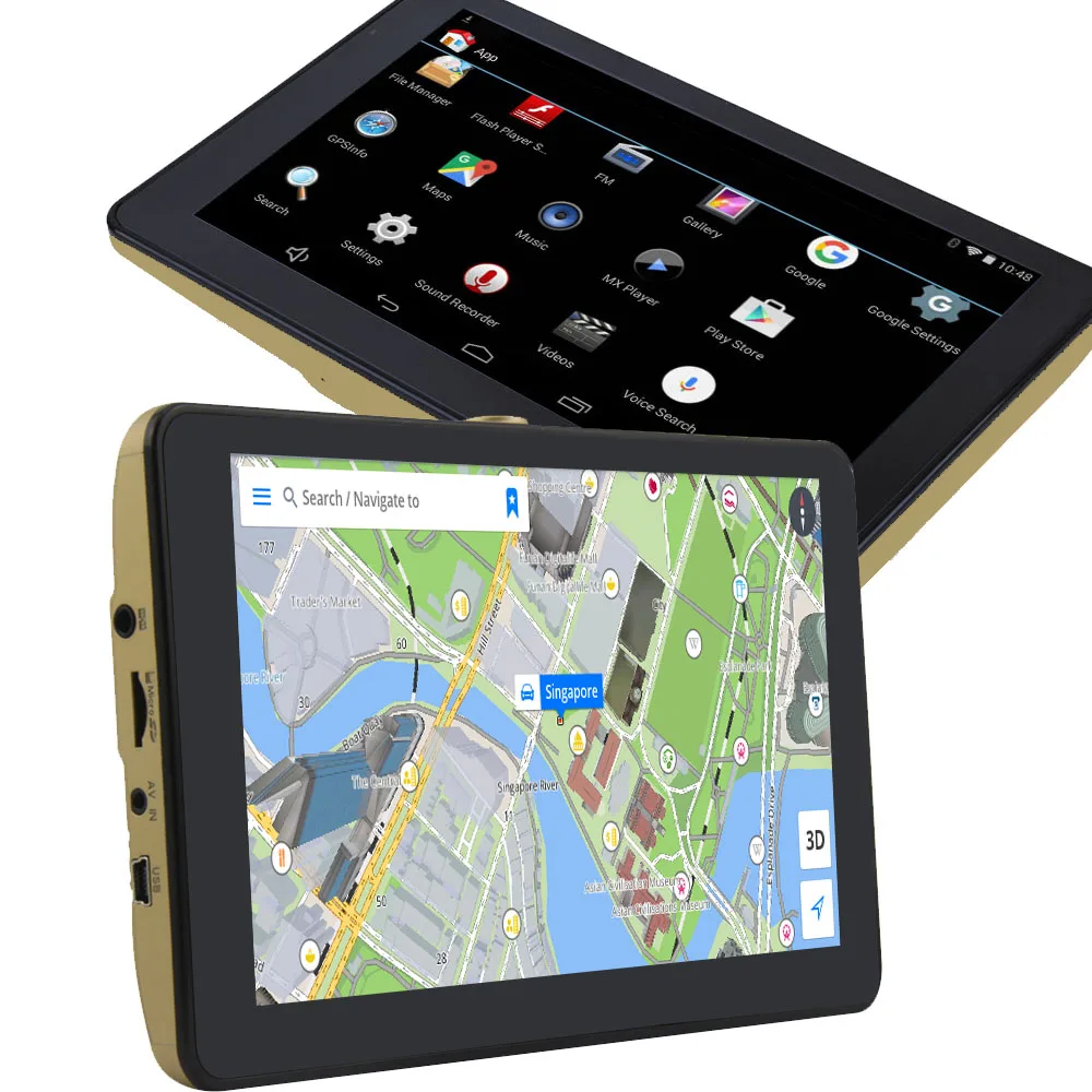 7 &quotWi-Fi автомобильный dvr камера gps навигация Dashcam Android 4 видео рекордер Bluetooth