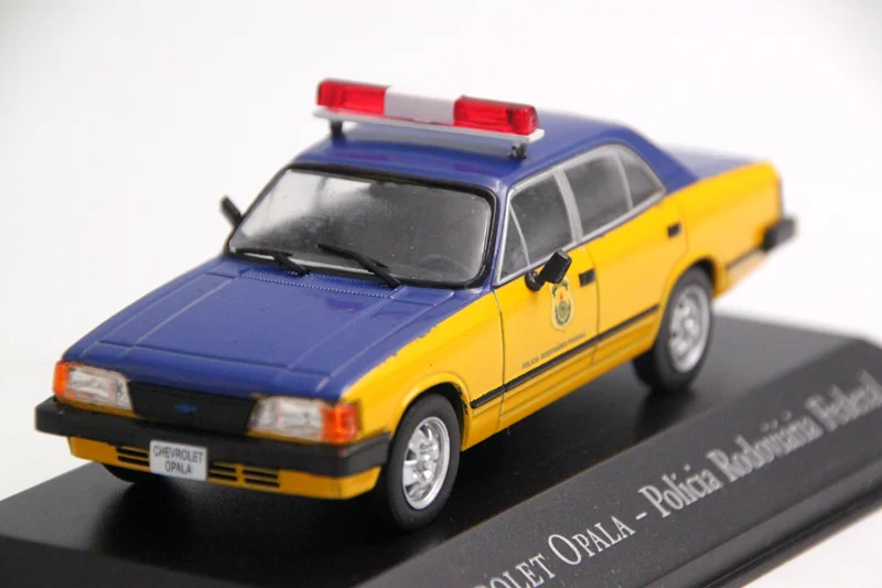 Алтайя IXO 1:43 для Chevrolet Opala Policia Rodoviaria Federal Toys модели автомобилей литья под давлением