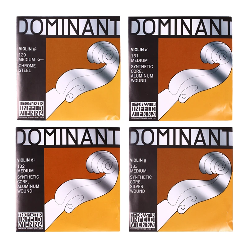 

Thomastik Dominant 135B Medium Violin Strings 4/4 Strings Full Set G D A E Strings