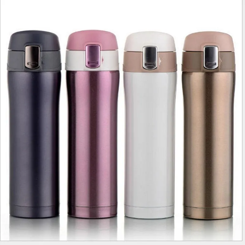Thermos Mug Vacuum Flasks Cup Stainless Steel 350ml500ml My Water Bottle Travel Insulated Tumbler For Car Coffee | Дом и сад