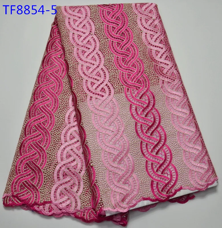 wholesale hot african net lace High quality french fabric with beads African for nigerian wedding Tulle laces | Дом и сад