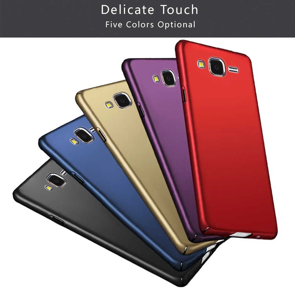 Однотонный матовый чехол для Samsung Galaxy J3 J320 J320F 5," полностью защитные жесткие пластиковые чехлы для Samsung J3