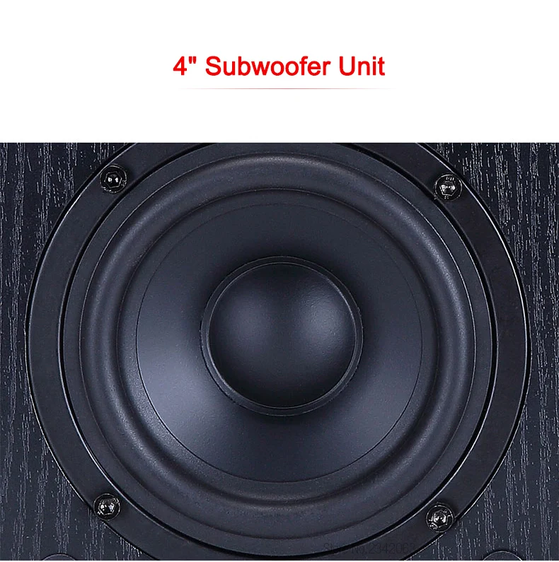 Nobsound NS-60S дерево 60 Вт 1 пара 4 дюйма книжная полка динамик s 2,0 HiFi Колонка звук дома Профессиональный динамик