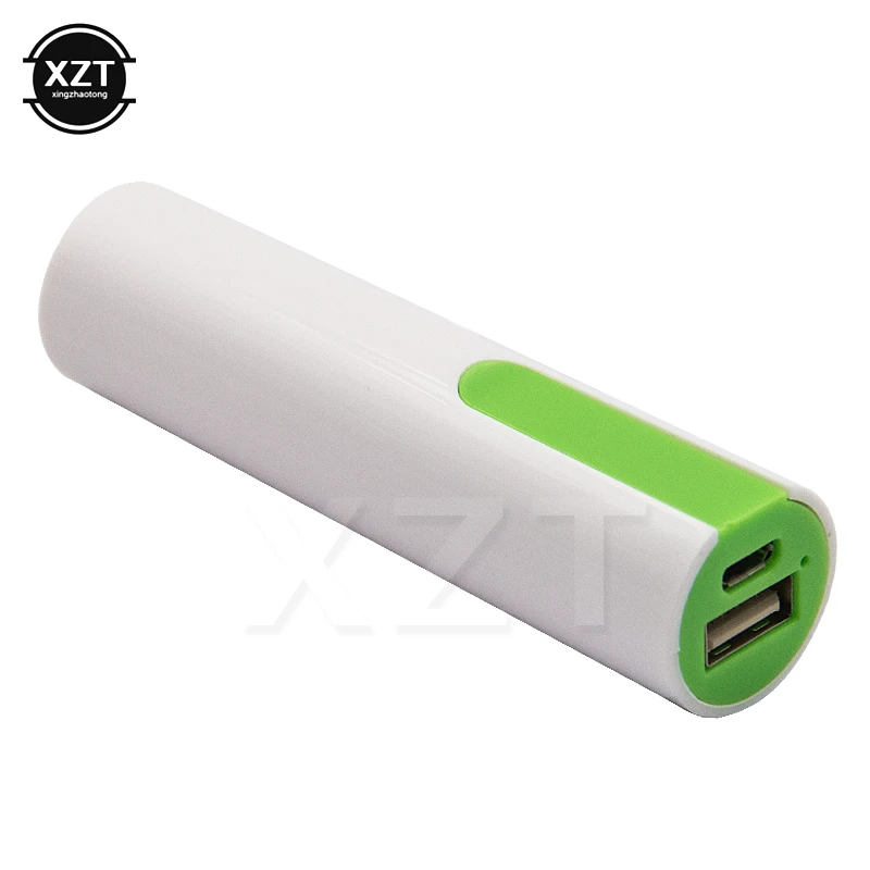 Универсальное зарядное устройство 2600 мАч 1 шт. 18650 USB Модный чехол с зарядным