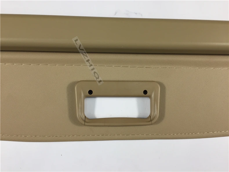 Для HYUNDAI Santa Fe 2007 2008 2009 2010 Задняя Крышка багажника, Защитная крышка, высокое качество, авто аксессуары, черный, бежевый цвет