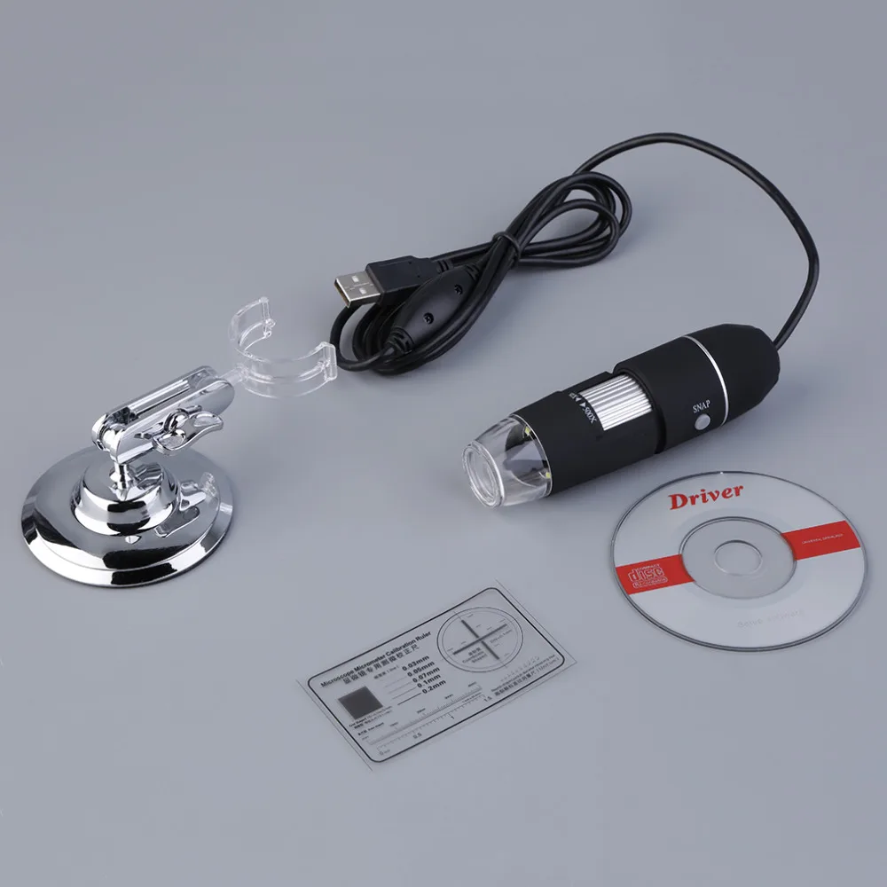Практичная Электроника 5MP USB 8 светодиодный микроскоп для цифровой камеры