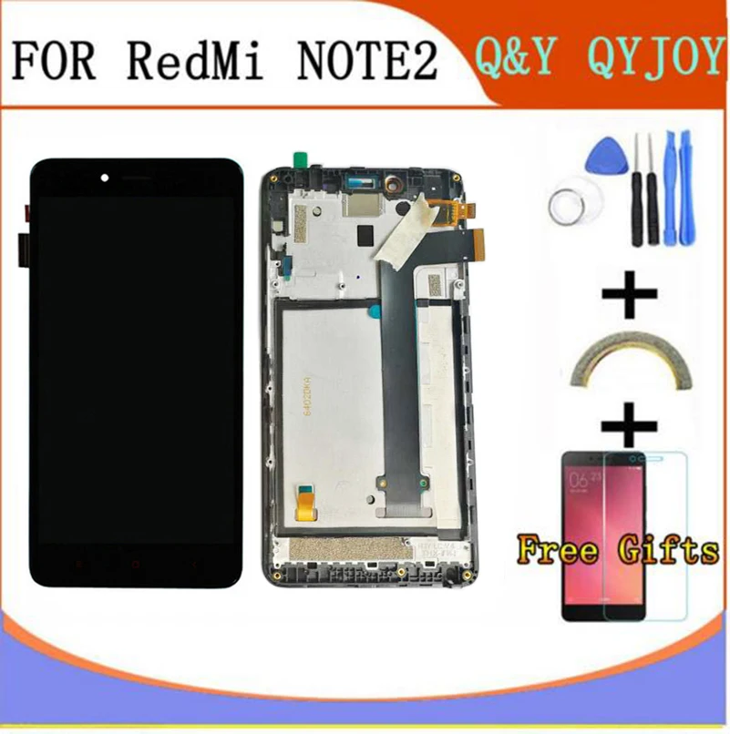 ЖК дисплей + дигитайзер сенсорный экран в сборе для Xiaomi Redmi Note 2 Hongmi Note2 сотовый