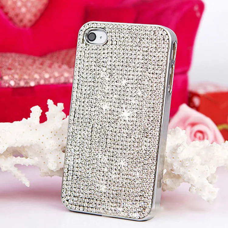 Роскошный свинцовый хрусталь Bling цепи с покрытием из термополиуретана Капа для