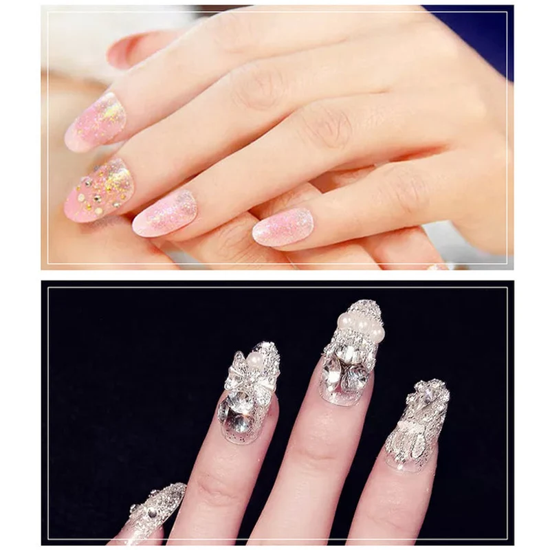 Полигель в форме короны твердый гель для наращивания ногтей УФ светодиодный