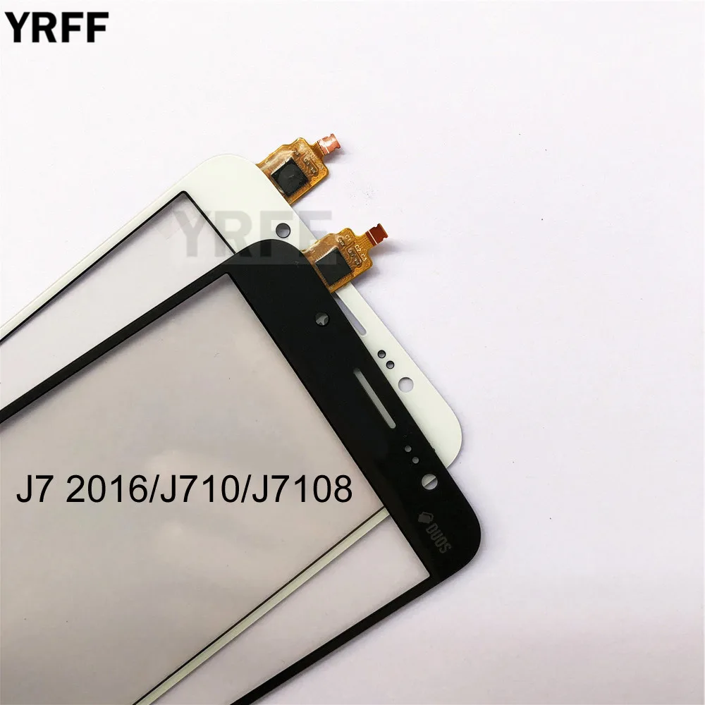 5 ''для Samsung Galaxy J7 2016 J710 J7108 сенсорный экран дигитайзер Датчик Сенсорное стекло