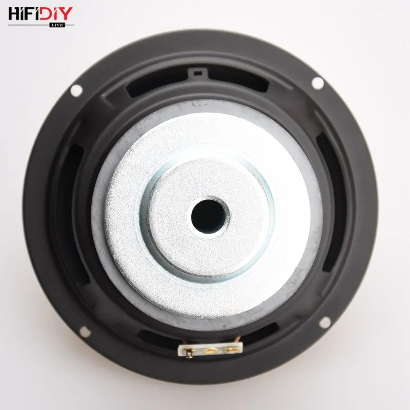 HIFIDIY LIVE HIFI колонки DIY 6 дюймов 6," Midbass НЧ динамик блок 4 8 Ом 100 Вт из стекловолокна Вибрационный таз громкоговоритель K6.5