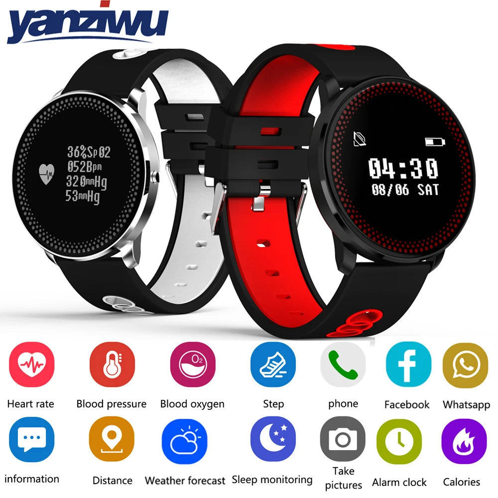 Новые cf007 Smart Band Фитнес браслет трекер сердечного ритма Приборы для измерения