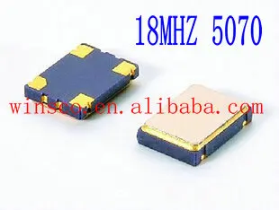 18 МГц Новый кварцевый генератор 000 5*7 SMD одна упаковка 5 шт./лот|lot|lot lotlot 5pcs |