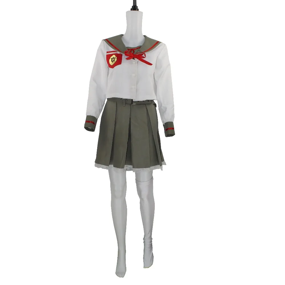 Серафим конца Owari no Serafu Mahiru Hiiragi косплей костюм матроса Полный комплект с