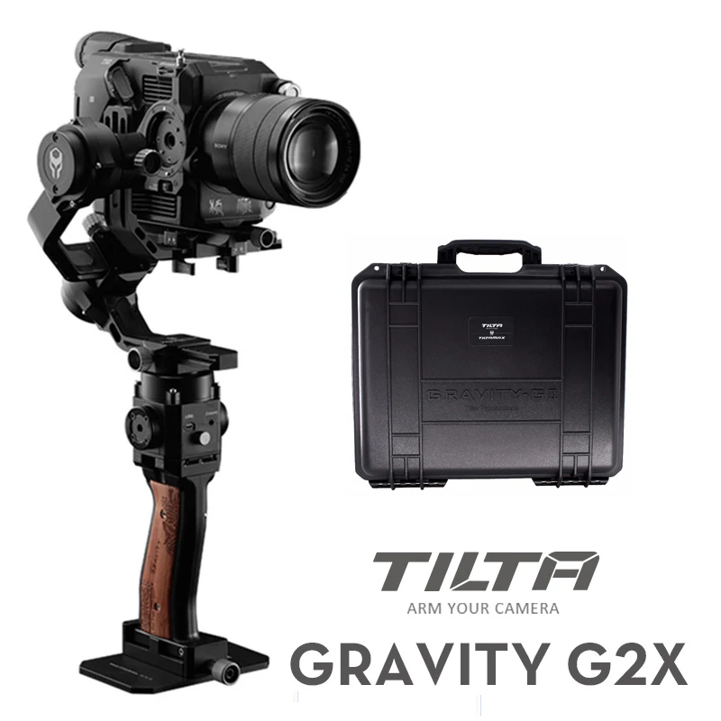 TILTA Gravity G2X TILTAMAX компактный портативный монопод с шарнирным замком Системы 3-осевой Стабилизатор камеры DSLR Объективы для камер SONY CANON беззеркальных цифровых зеркальных фотокамер GH5 5D3